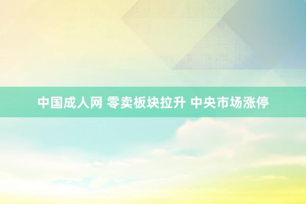 中国成人网 零卖板块拉升 中央市场涨停
