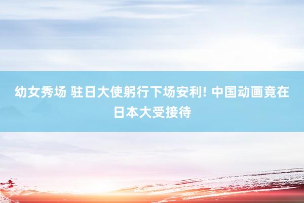 幼女秀场 驻日大使躬行下场安利! 中国动画竟在日本大受接待